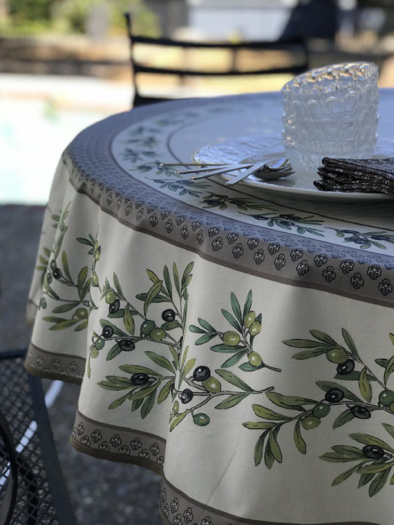 Branche d'Olivier Table cloth
