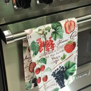 Maria’s European LifeStyle • Cotton Tea Towel • French Fruits