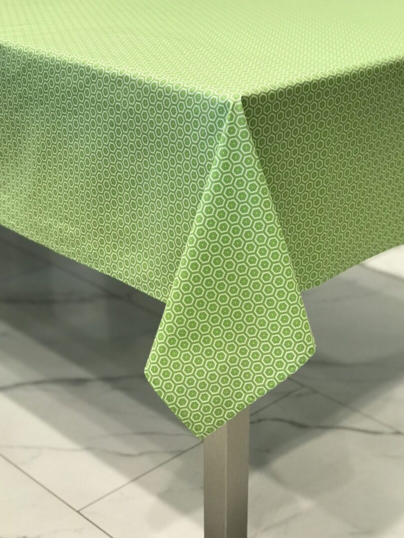 Maria European LifeStyle Table Cloth in Green Color Image